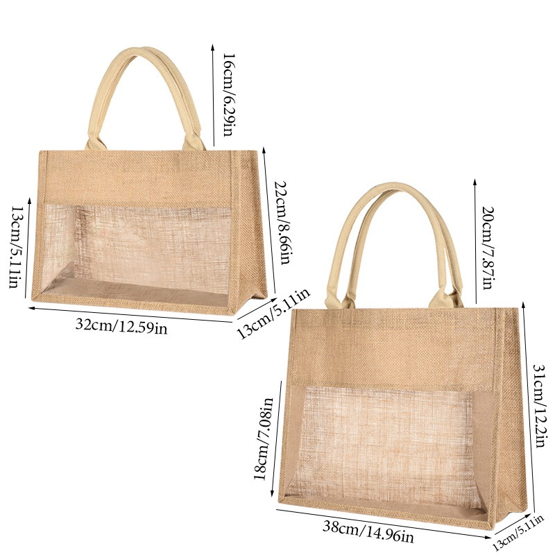 Customized Jute Bag for Wedding